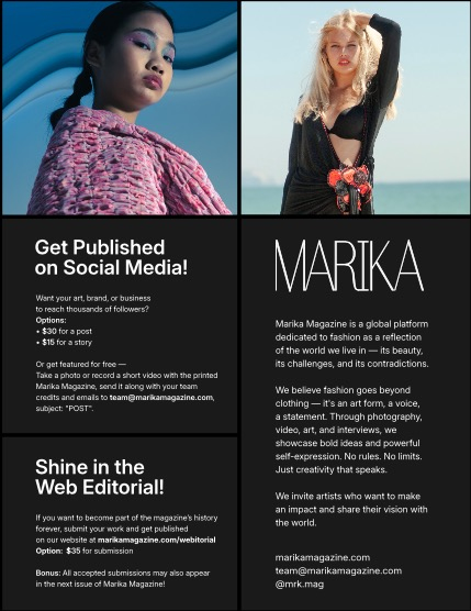 MARIKA MAGAZINE PORTRAIT (ISSUE 5747 - JUNE), page 2