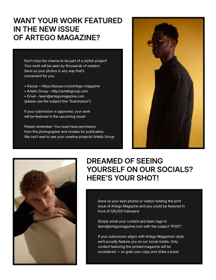 ARTEGO MAGAZINE - MEN JUNE ISSUE 892, page 4