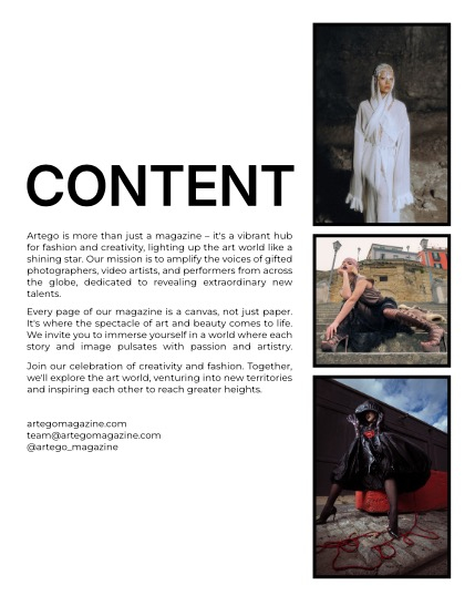 ARTEGO MAGAZINE - FASHION GLAMOUR JULY ISSUE 947, page 2