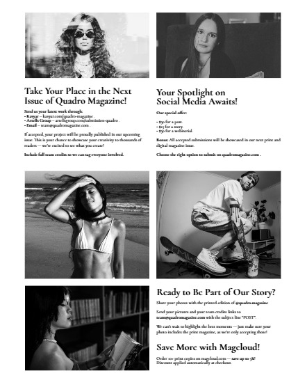 QUADRO MAGAZINE - PORTRAIT AUGUST (Vol 1257), page 3