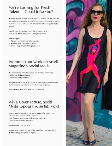 ARTELLS MAGAZINE - PORTRAIT SEPTEMBER (Vol 3592), page 3
