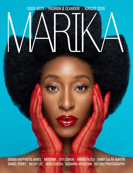 MARIKA MAGAZINE FASHION & GLAMOUR (ISSUE 6373 - AUGUST), page 1