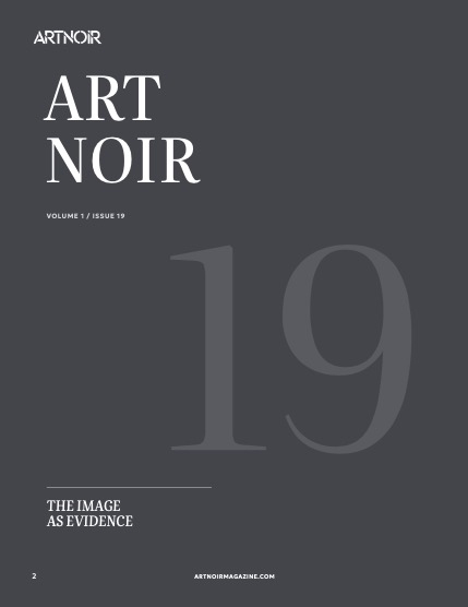 ARTNOIR Issue 19, September 2026, page 2