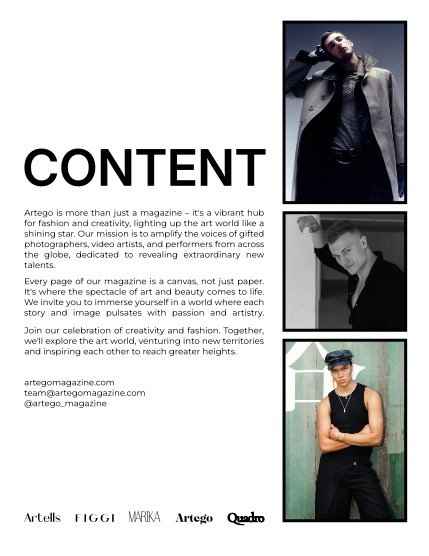 ARTEGO MAGAZINE - MEN OCTOBER ISSUE 1516, page 2