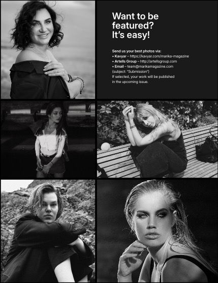 MARIKA MAGAZINE PORTRAIT (ISSUE 5749 - JUNE), page 3