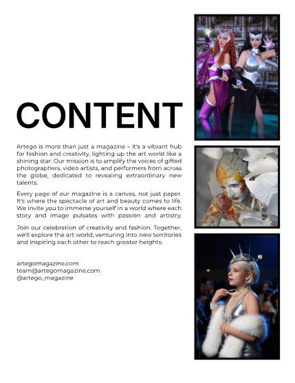 ARTEGO MAGAZINE - FANTASY NOVEMBER ISSUE 1110, page 2