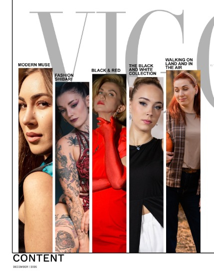 VIGOUR MAGAZINE Fashion & Beauty | December 2025 | Issue 02, page 2