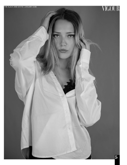 VIGOUR MAGAZINE The Black And White | January 2026 | Issue 03, page 5