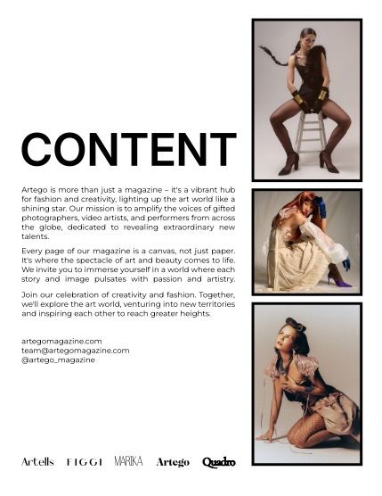 ARTEGO MAGAZINE - FASHION & GLAMOUR FEBRUARY ISSUE 1234, page 2