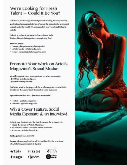 Артеллс, журнал. Сценическое искусство, август, выпуск 4201 (ARTELLS MAGAZINE - PERFORMING ARTS AUGUST (Vol 4201)), page 3