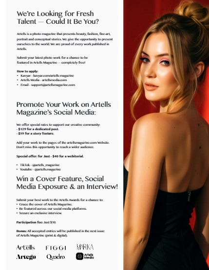ARTELLS MAGAZINE - PORTRAIT AUGUST (Vol 4240), page 3