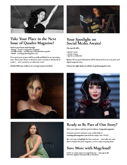QUADRO MAGAZINE - PORTRAIT AUGUST (Vol 1261), page 3