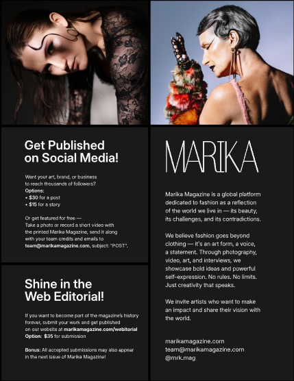 MARIKA MAGAZINE FASHION & GLAMOUR (ISSUE 5955 - OCTOBER), page 2