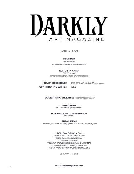 Даркли, журнал. Июль 2026, выпуск 662 (Darkly Issue 662 July 2026), page 4