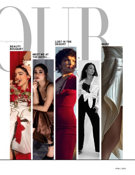 VIGOUR MAGAZINE Fashion & Beauty | April 2025 | Issue 12, page 3