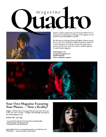QUADRO MAGAZINE - PORTRAIT JULY (Vol 1196), page 2