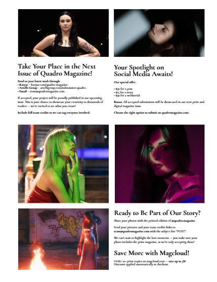 QUADRO MAGAZINE - PORTRAIT JULY (Vol 1196), page 3