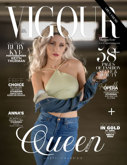VIGOUR MAGAZINE OPEN THEME | July 2025 | Issue 03, page 1