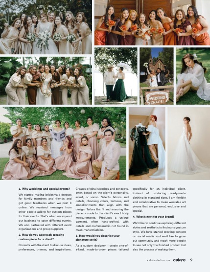 CALARE Artisan Feature 002, page 9