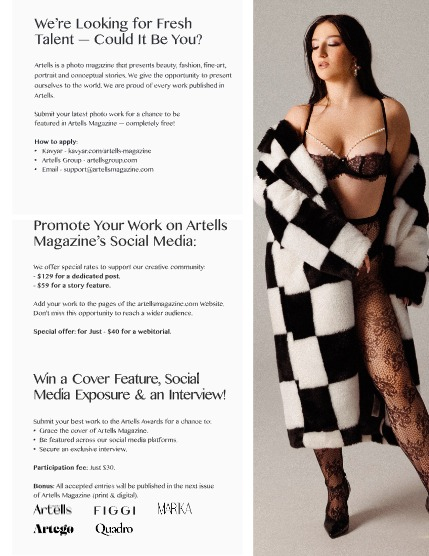 ARTELLS MAGAZINE - FASHION & GLAMOUR APRIL (Vol 4000), page 3