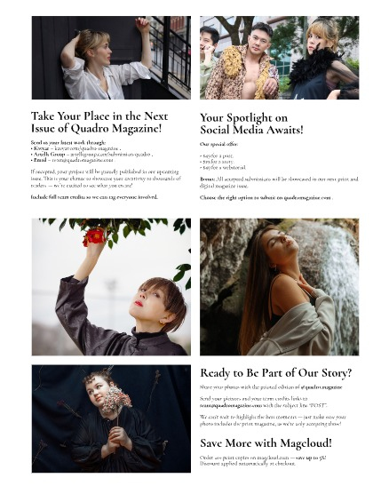 QUADRO MAGAZINE - PORTRAIT APRIL (Vol 1561), page 3