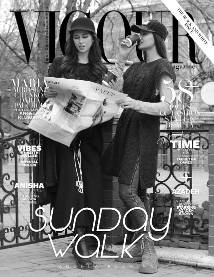 VIGOUR MAGAZINE Black And White | May 2025 | Issue 02, page 1