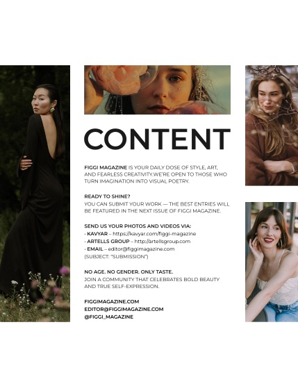 FIGGI MAGAZINE - PORTRAIT NOVEMBER (Vol 1890), page 3