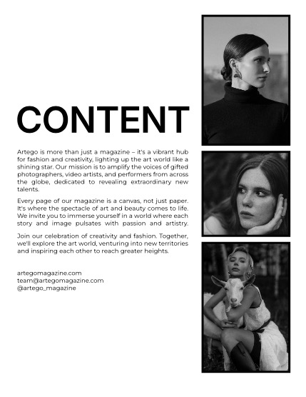 ARTEGO MAGAZINE - PORTRAIT JUNE ISSUE 912, page 2