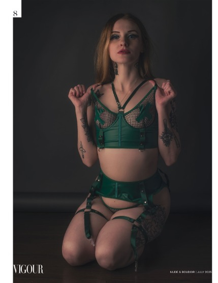 VIGOUR MAGAZINE Nude & Boudoir | July 2025 | Issue 05, page 8