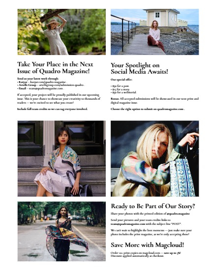 QUADRO MAGAZINE - PORTRAIT JULY (Vol 1195), page 3