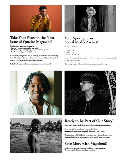 QUADRO MAGAZINE - PORTRAIT APRIL (Vol 1568), page 3