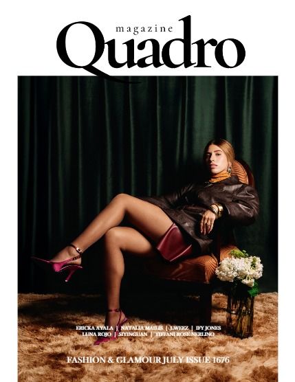 Квадро, журнал. Мода и гламур, июль, выпуск 1676 (QUADRO MAGAZINE - FASHION & GLAMOUR JULY (Vol 1676)), page 1