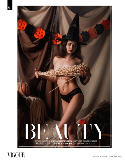 VIGOUR MAGAZINE Nude & Boudoir | February 2025 | Issue 07, page 4