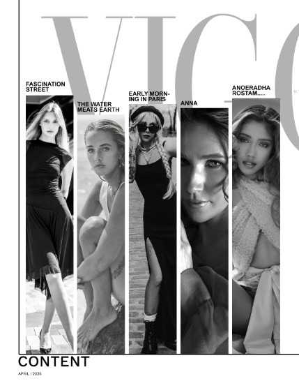 VIGOUR MAGAZINE Black And White | April 2025 | Issue 04, page 2