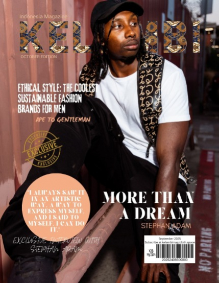Kelambi Magazine Mens Fashion and Portrait Special Stephan Adam Interview A Professional Model October 8th 2025 Edition, page 1