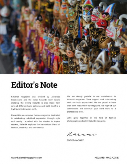 Kelambi Magazine Special Fantasy Cosplay September Edition Vol 080, page 4