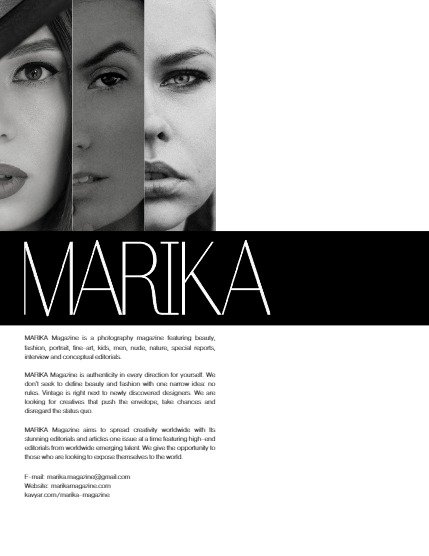 MARIKA MAGAZINE PORTRAIT (ISSUE 2268 - APRIL), page 2