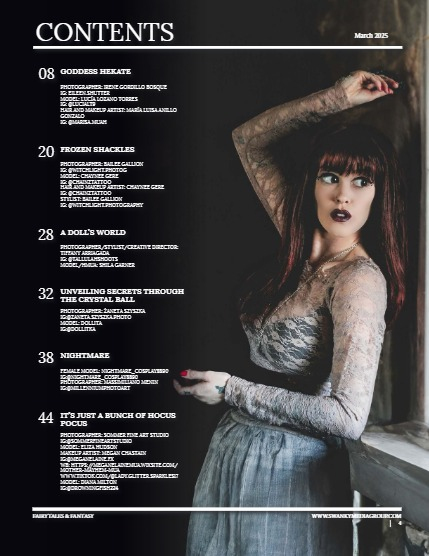 Spellbound Fairytales and Fantasy Magazine - March 2025: The Dark Realms Edition, page 4