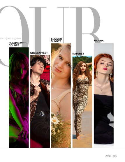 VIGOUR MAGAZINE Fashion & Beauty | March 2025 | Issue 16, page 3