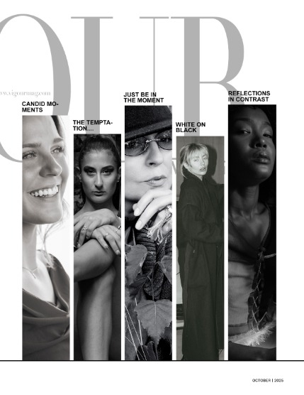 VIGOUR MAGAZINE The Black And White | October 2025 | Issue 04, page 3