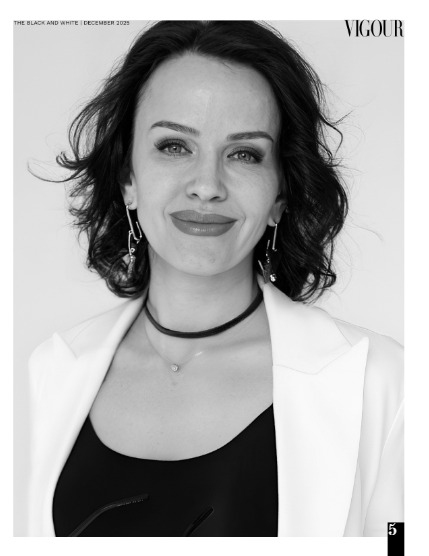 VIGOUR MAGAZINE The Black And White | December 2025 | Issue 01, page 5