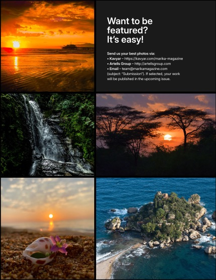 MARIKA MAGAZINE NATURE & TRAVELS (ISSUE 6118 - JANUARY), page 3