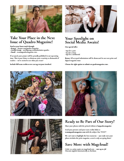 QUADRO MAGAZINE - FASHION & GLAMOUR JULY (Vol 1181), page 3
