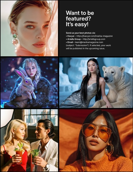 MARIKA MAGAZINE FINE-ART & AI (ISSUE 5936 - October)., page 3