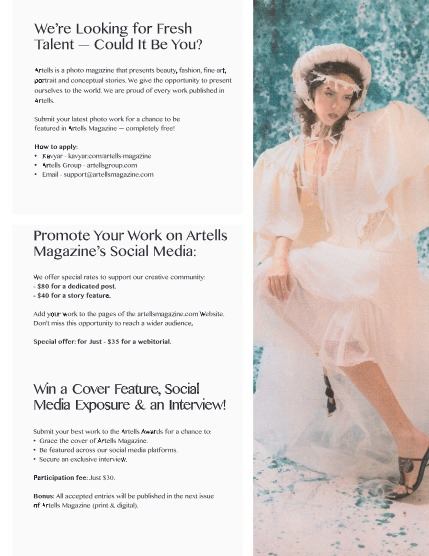 ARTELLS MAGAZINE - FASHION & GLAMOUR NOVEMBER (Vol 3695), page 3