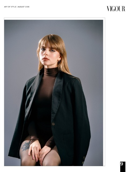 VIGOUR MAGAZINE The Art of Style | August 2026 | Issue 01, page 9