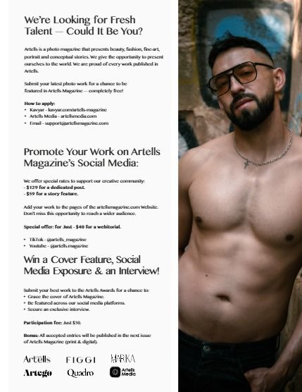 Артеллс, журнал. Мужской выпуск, август, выпуск 4221 (ARTELLS MAGAZINE - MEN AUGUST (Vol 4221)), page 3