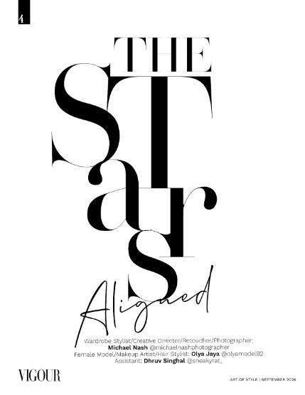 VIGOUR MAGAZINE The Art of Style | September 2026 | Issue 01, page 4