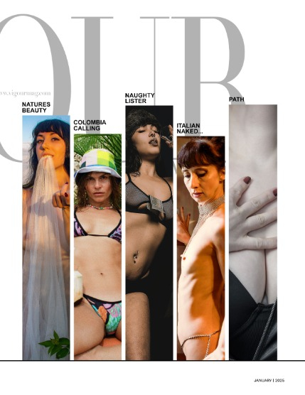 VIGOUR MAGAZINE Nude & Boudoir | January 2025 | Issue 03, page 3