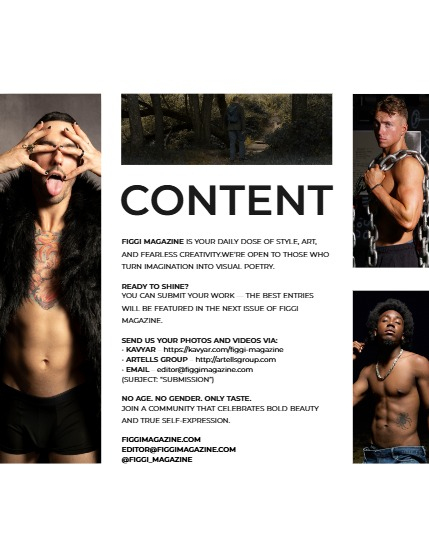 FIGGI MAGAZINE - MEN OCTOBER (Vol 1821), page 3